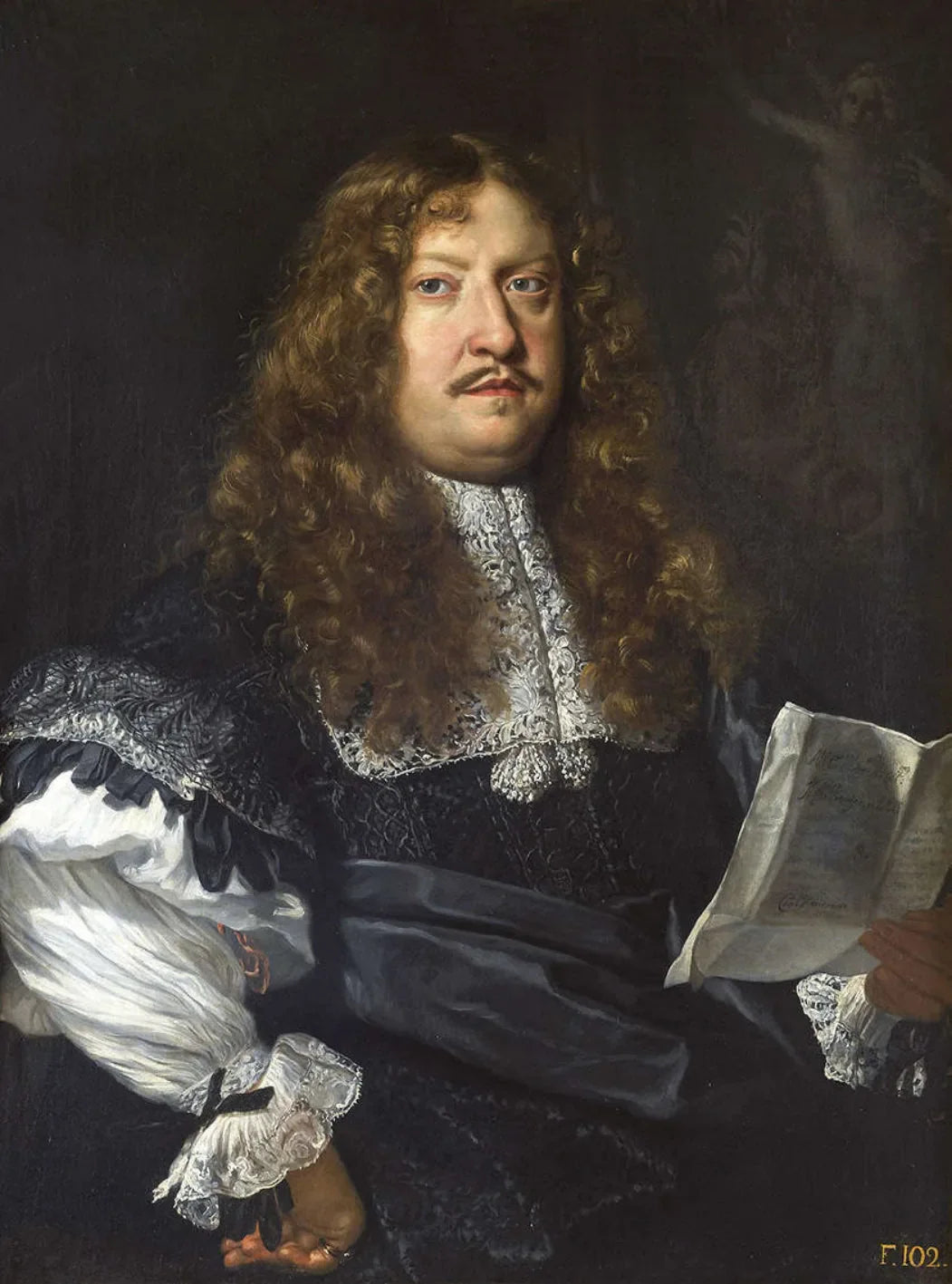Portrait du prince Maffeo Barberini - Carlo Maratta image 1 reproduction artisanale de tableau
