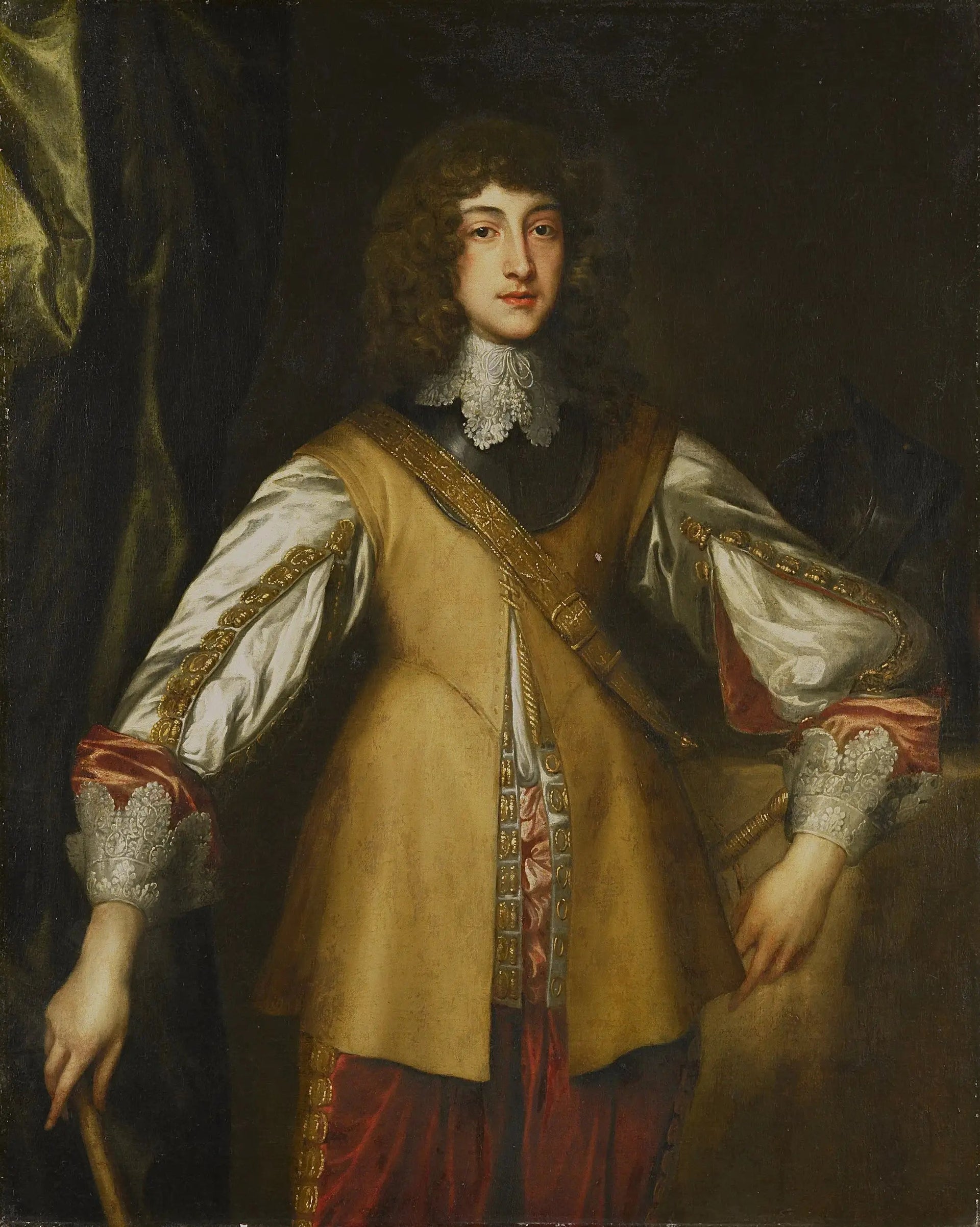 Portrait du prince Rupert (1619-1682), comte palatin du Rhin - Antoine van Dyck image 1 reproduction de peinture à l’huile