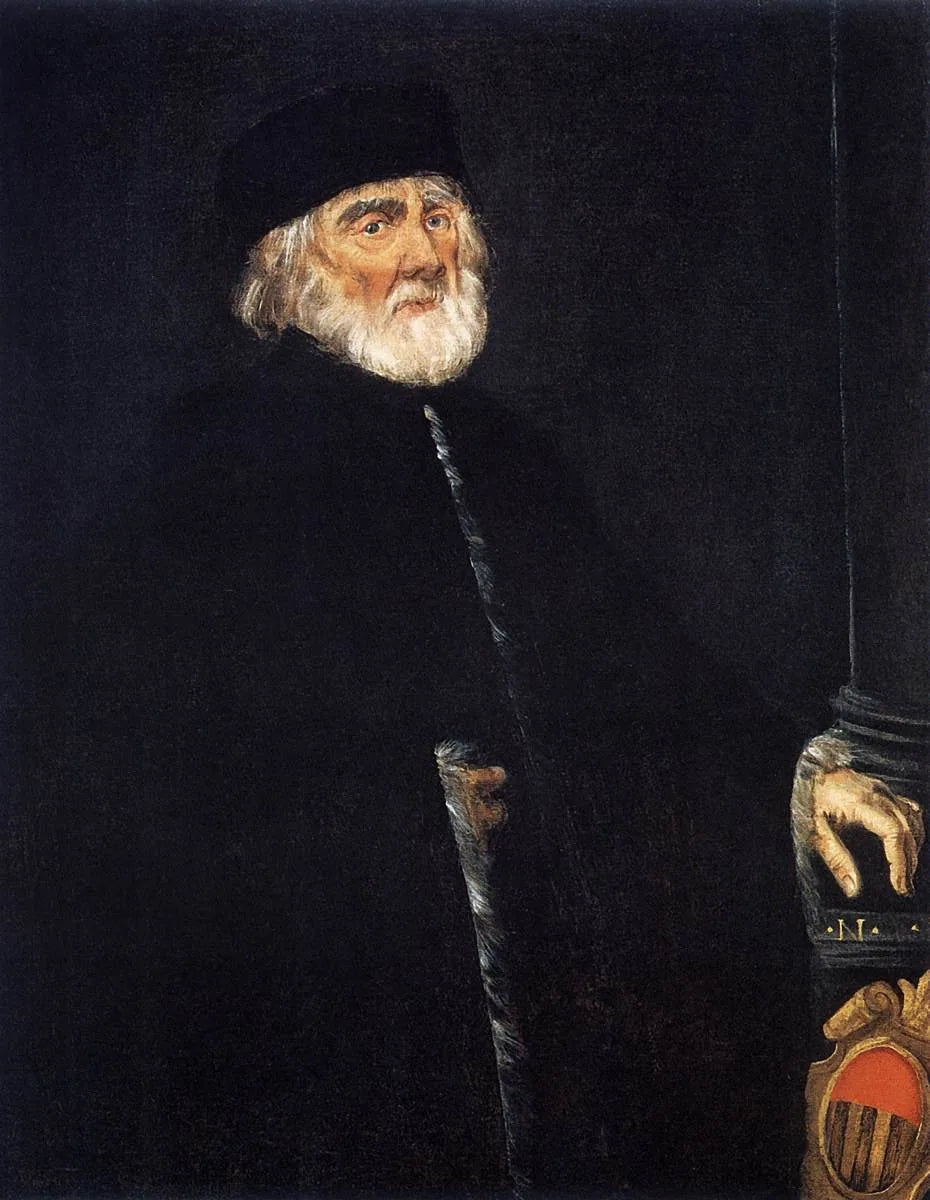 Portrait du procureur Nicolo Priuli - Jacopo Tintoretto image 1 reproduction artisanale de tableau