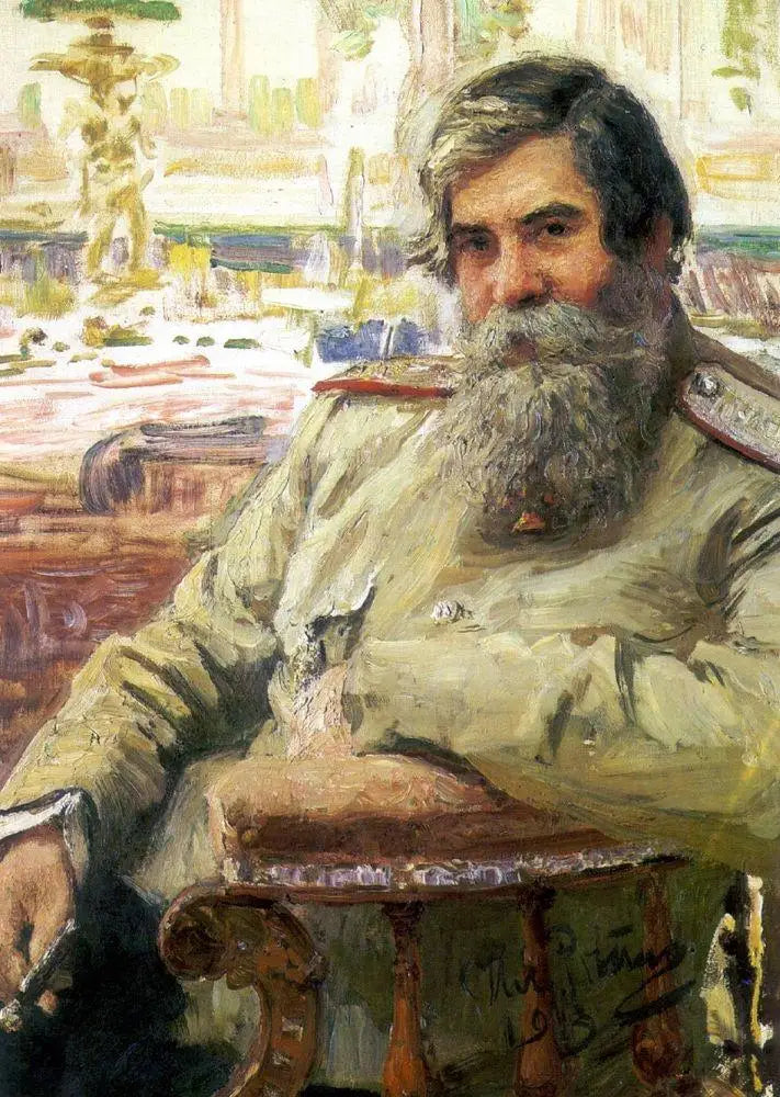 Portrait du psychiatre et neurologue V. M. Bekhterev (1913) - Ilya Repin image 1 tableau peint à l’huile sur toile