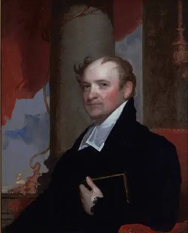 Portrait du révérend John Thornton Kirkland - Gilbert Stuart image 1 reproduction artisanale de tableau