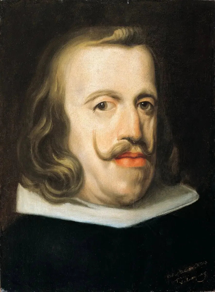 Portrait du roi Philippe IV d'Espagne - Eugène Delacroix