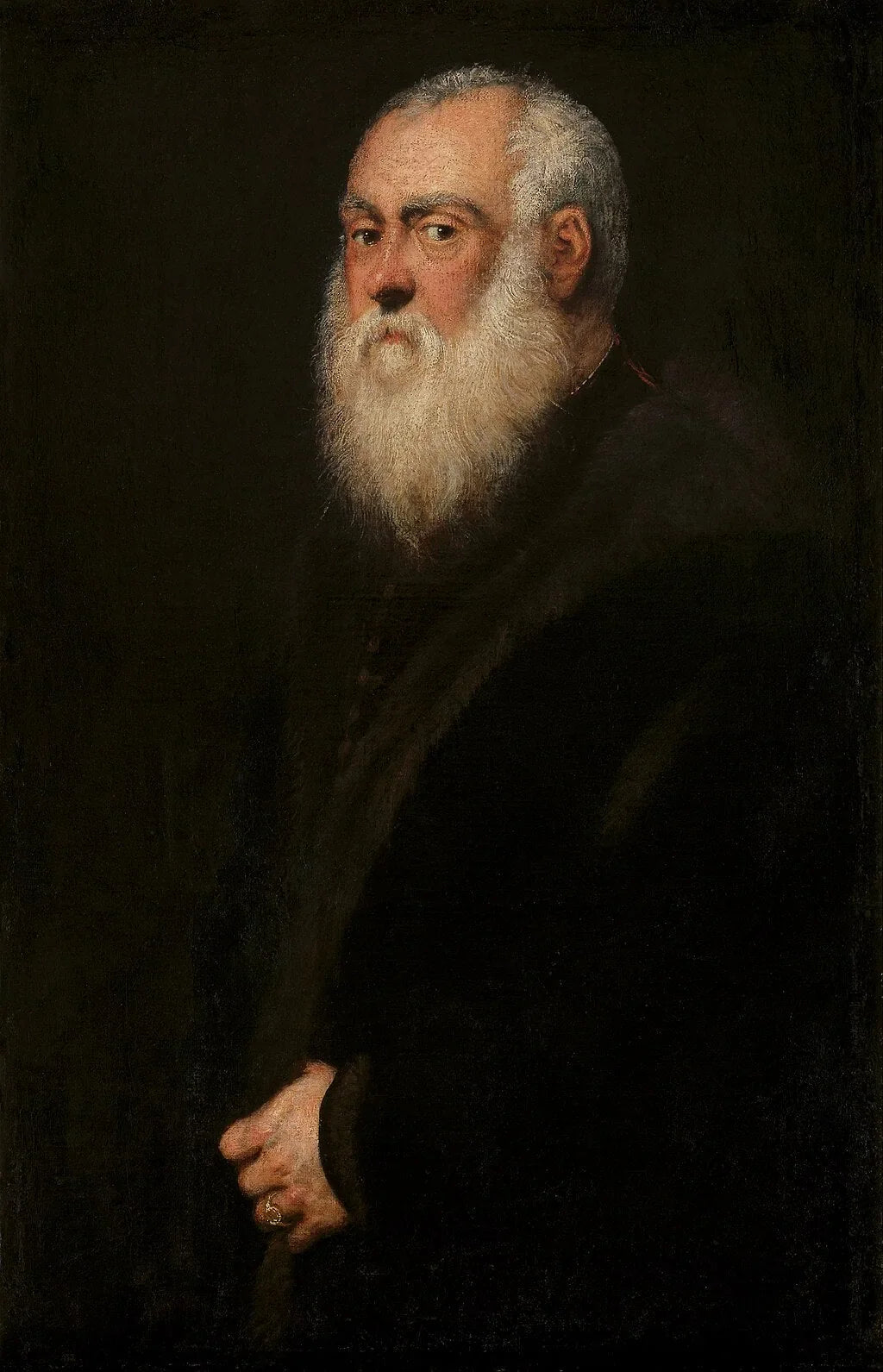 Portrait du roi Sigismond II Auguste (1520-1572) - Jacopo Tintoretto image 1 reproduction de peinture à l’huile