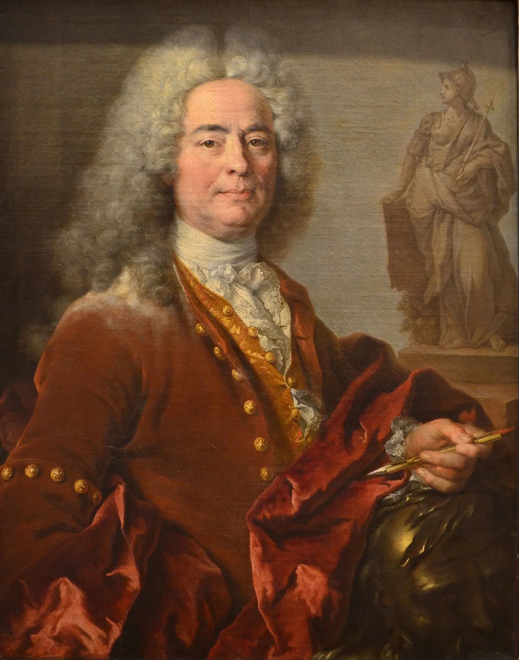 Portrait du sculpteur Jean Thierry - Nicolas de Largillière image 1 reproduction réalisée par Alpha Reproduction