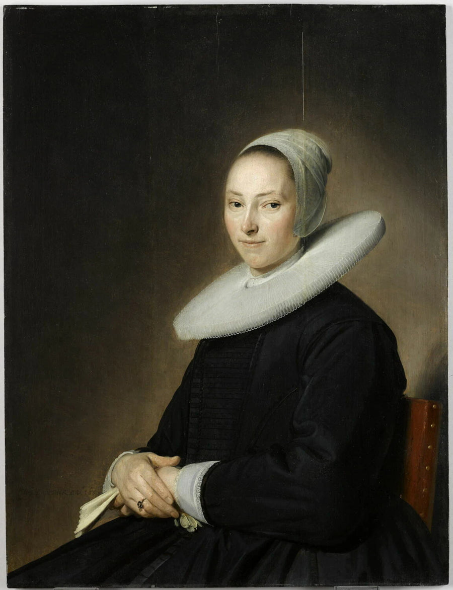 Portrait dune jeune femme assise - Johannes Cornelisz. Verspronck