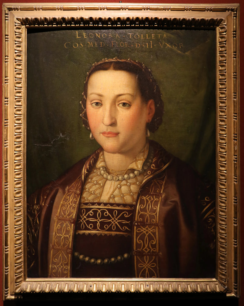 Portrait d'Éléonore de Tolède - Cristofano dell'Altissimo