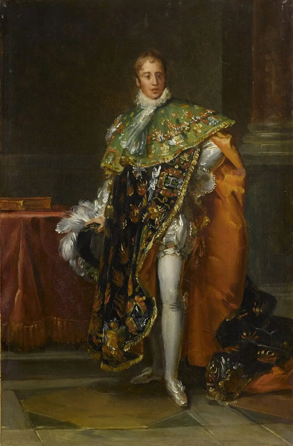 Portrait en pied de Charles-Philippe de France (1757-1836), comte d'Artois - François Gérard image 1 reproduction réalisée par Alpha Reproduction