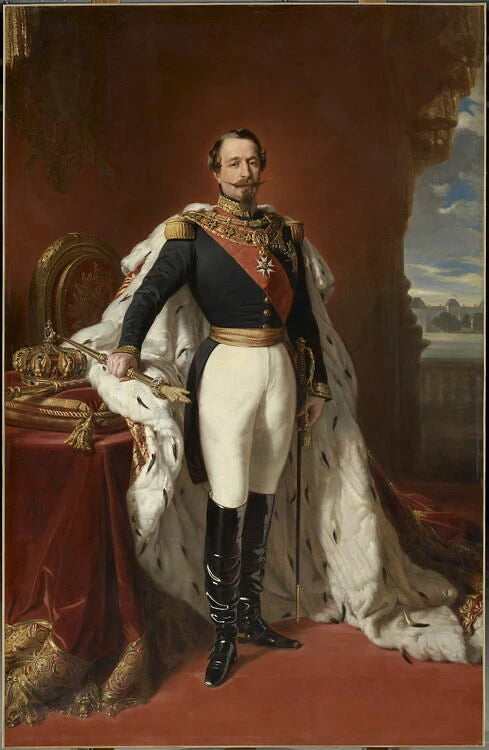 Portrait en pied de l'empereur Napoléon III - Abel Terral
