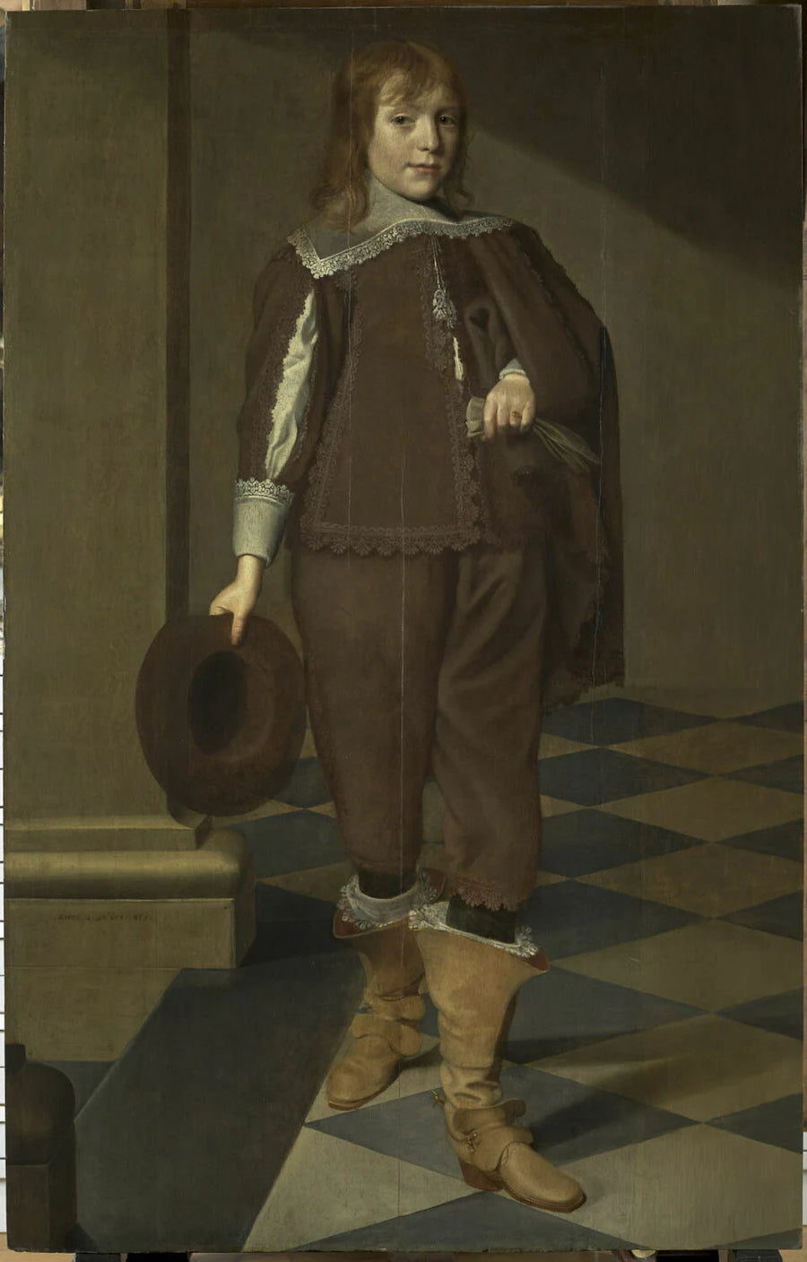 Portrait d'un enfant de douze ans - Wybrand Symonsz. de Geest