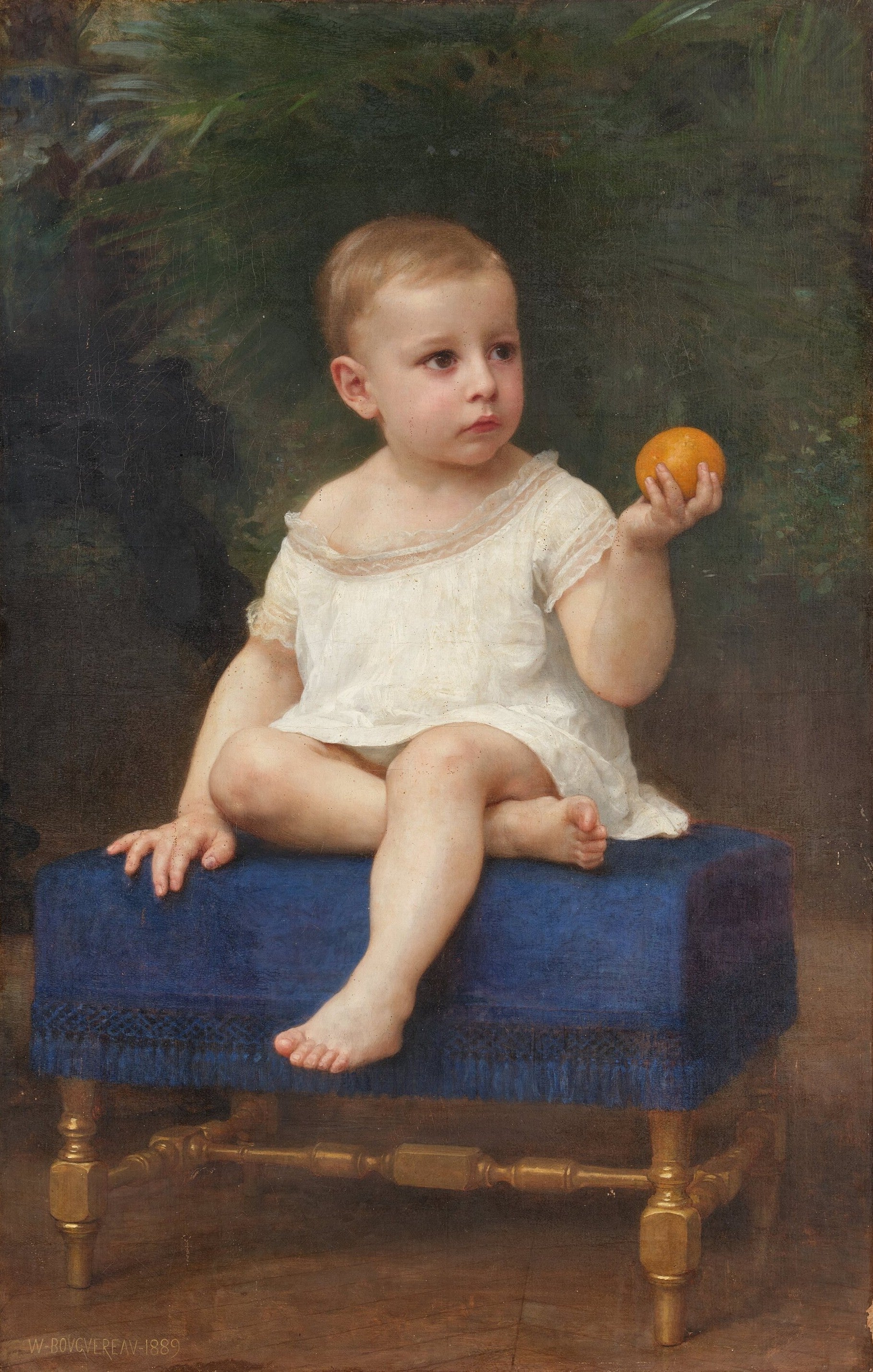 Portrait d’un enfant de Madame Porter (1889) - Bouguereau