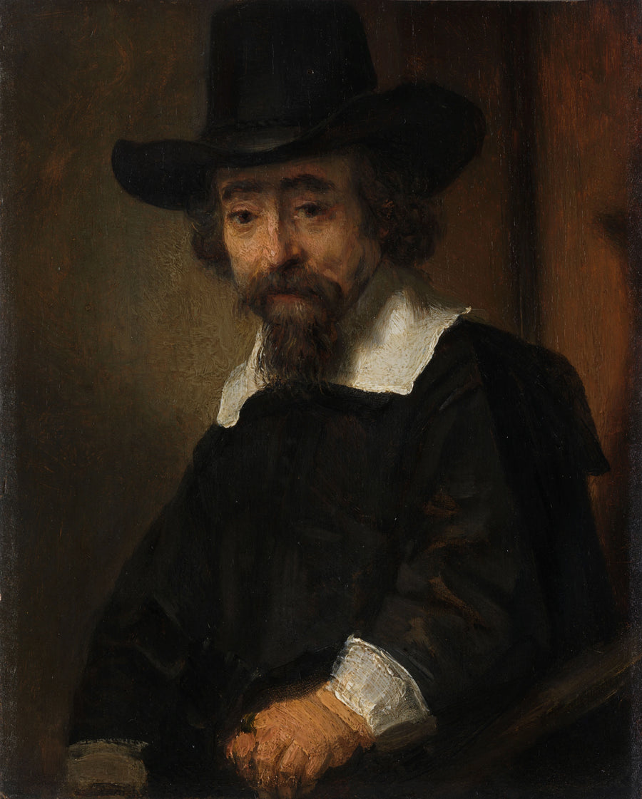 Portrait d’Ephraïm Bueno – Rembrandt, 1645–1647