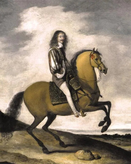 Portrait équestre d'Henri II d'Orléans, duc de Longueville (1595-1663) - Gerard ter Borch image 1 copie de tableau peinte à la main