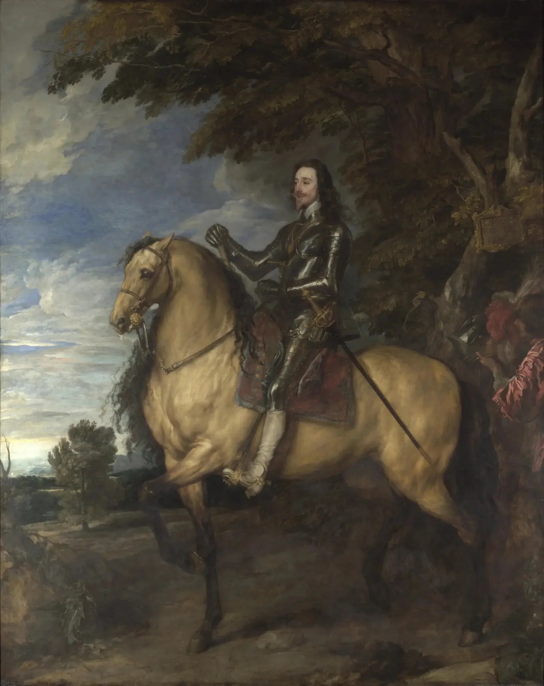 Portrait équestre de Charles Ier - Antoine van Dyck image 1 reproduction réalisée par Alpha Reproduction