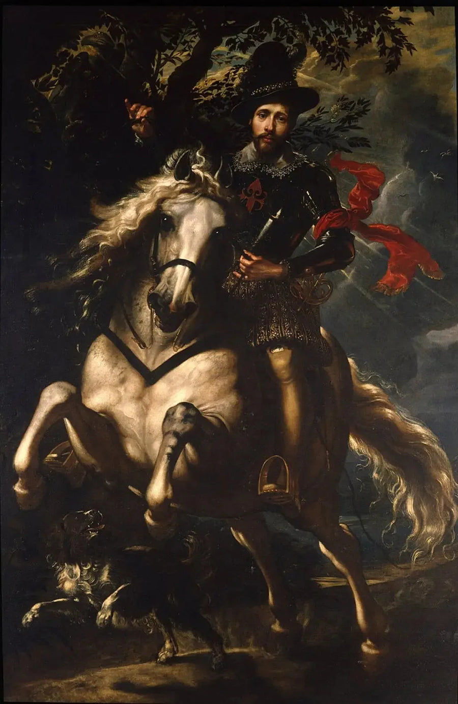 Portrait équestre de Giovanni Carlo Doria - Peter Paul Rubens