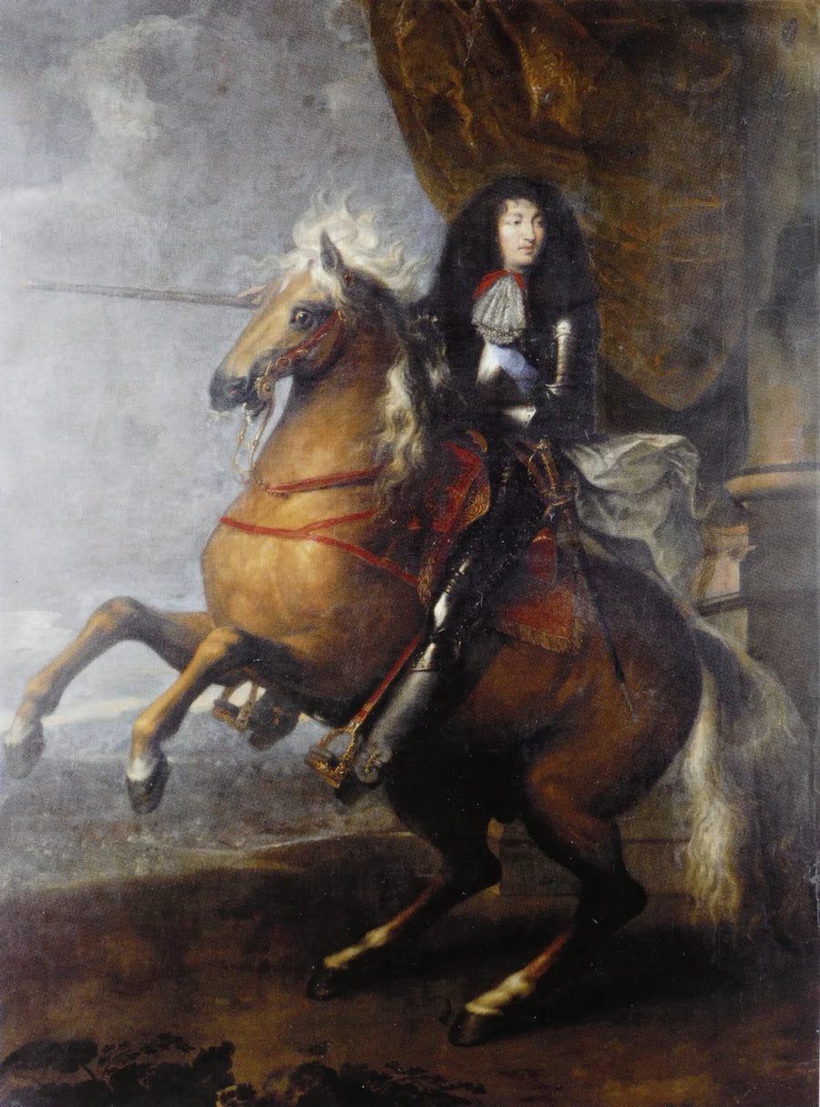 Portrait équestre de Louis XIV - Charles Le Brun