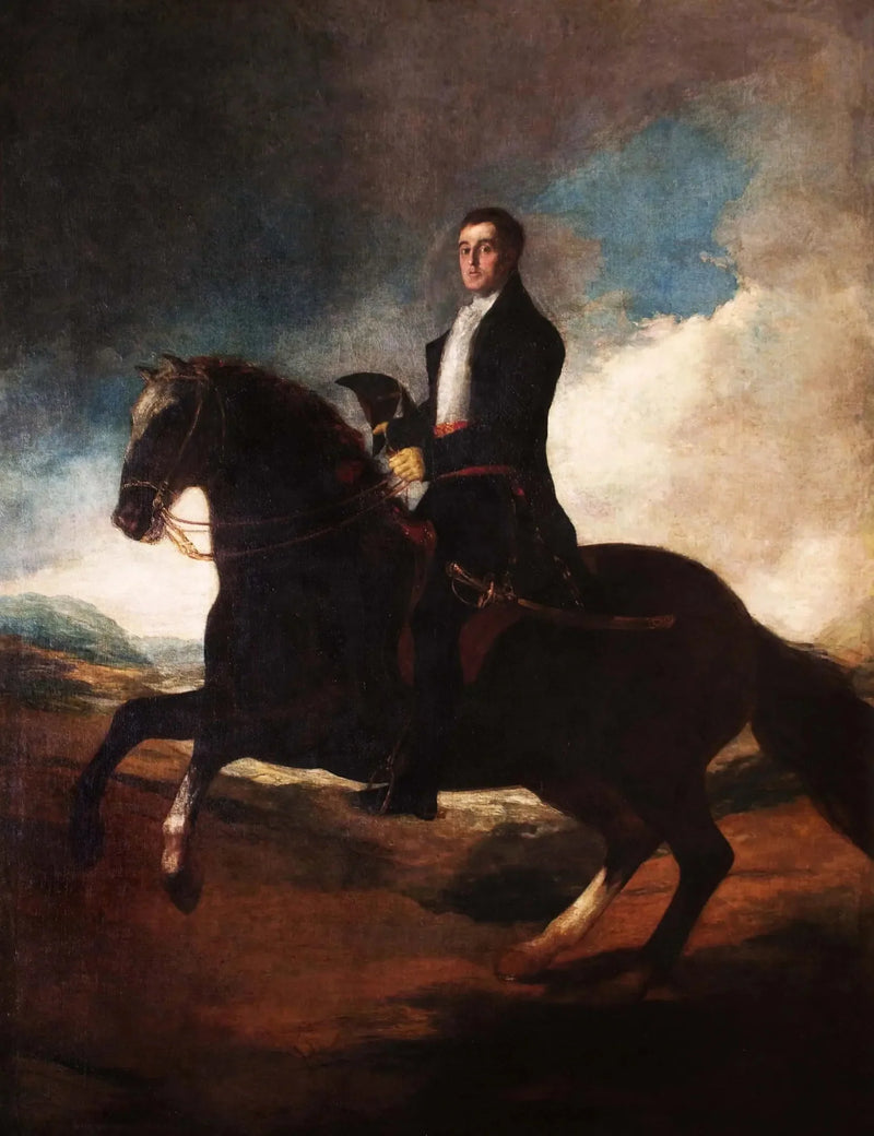 Portrait équestre du 1er duc de Wellington - Francisco de Goya
