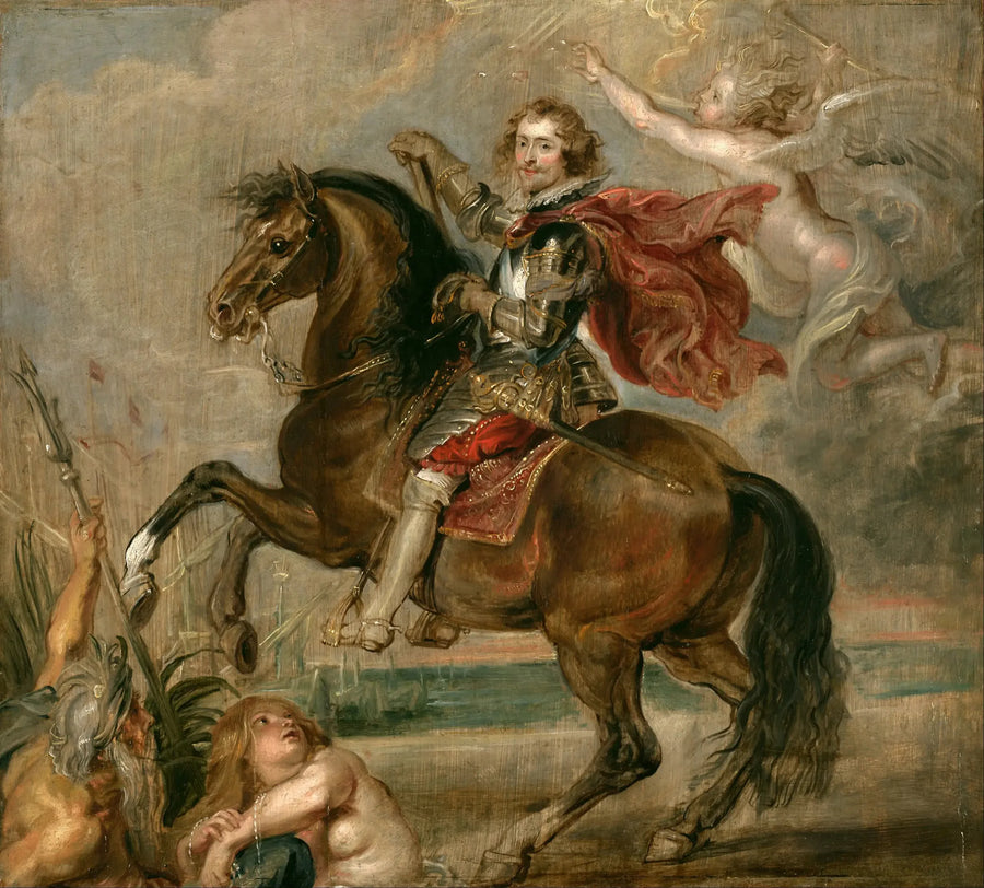 Portrait équestre du duc de Buckingham - Peter Paul Rubens