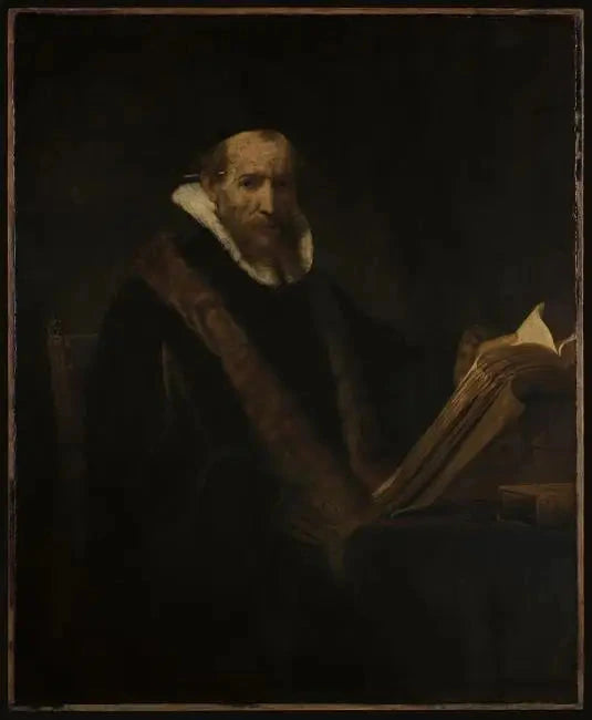 Portrait d’un érudit à son bureau – atelier de Rembrandt, vers 1644