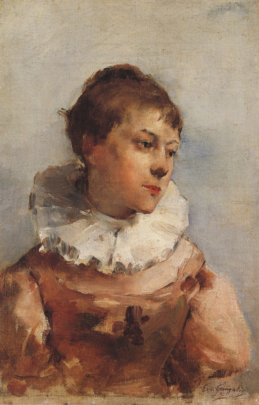 Portrait - Eva Gonzalès