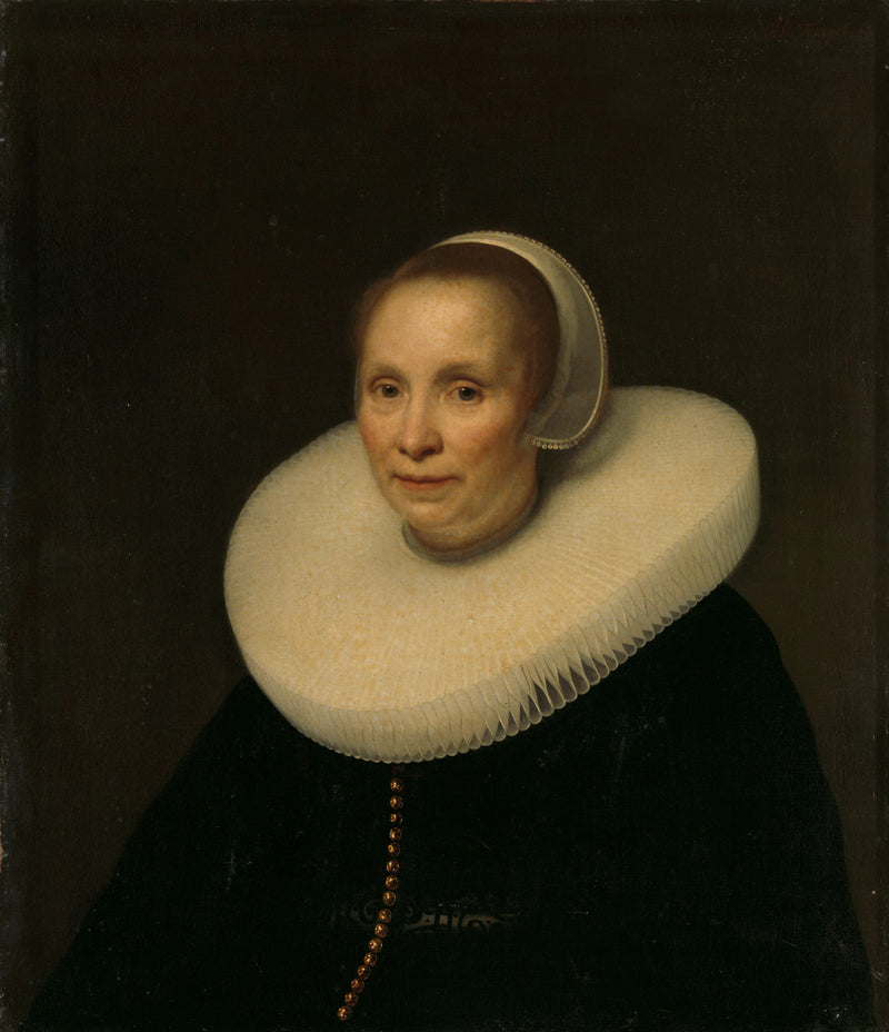 Portrait d'une femme - Abraham van den Tempel
