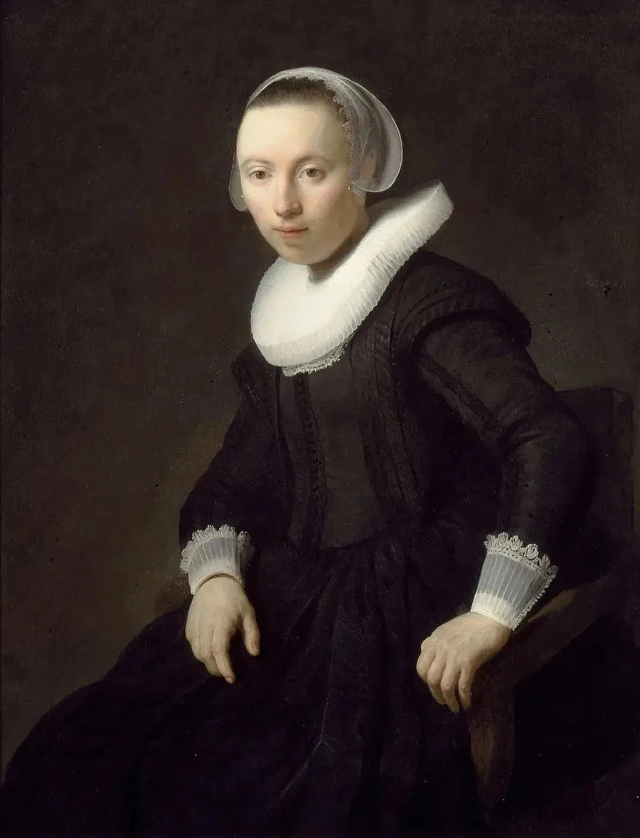 Portrait d’une femme assise – Rembrandt, 1632