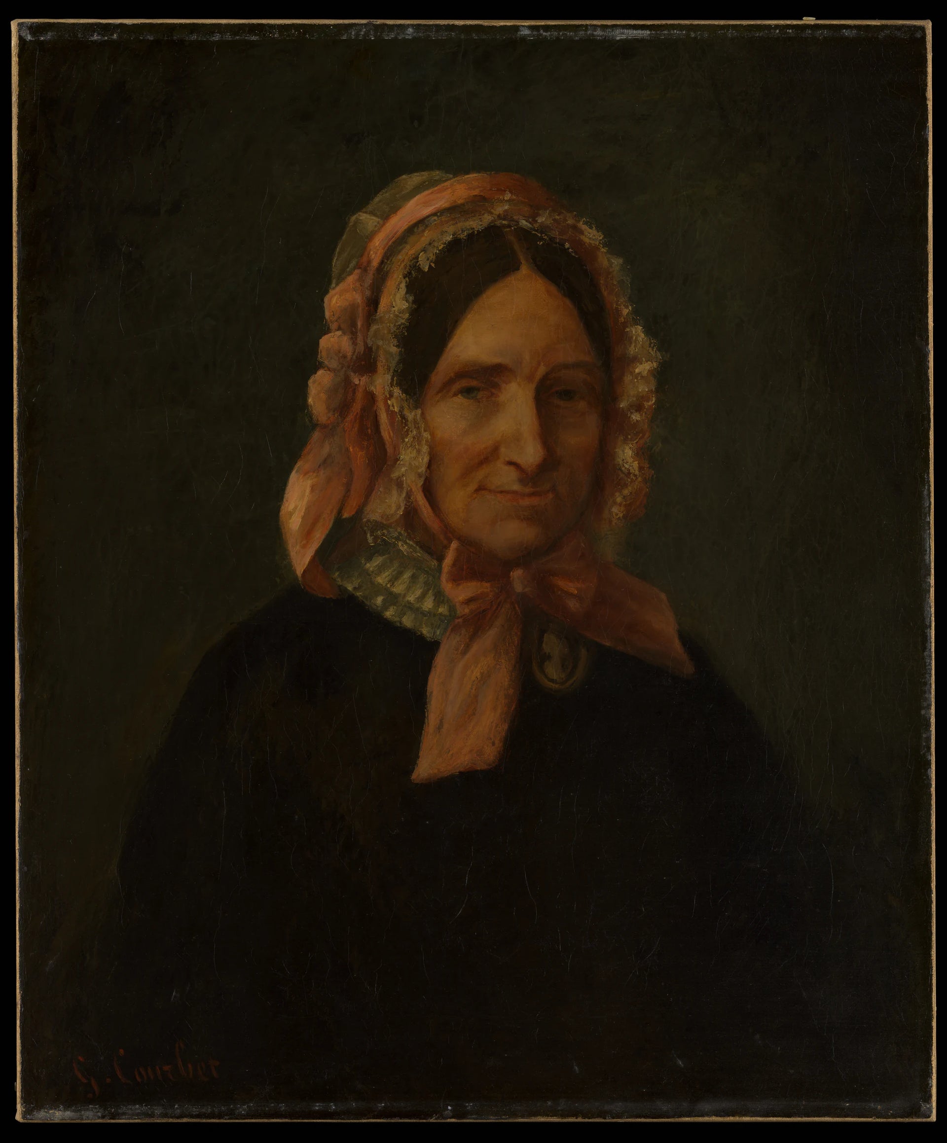 Portrait de femme, dit Héloïse Abélard - Gustave Courbet