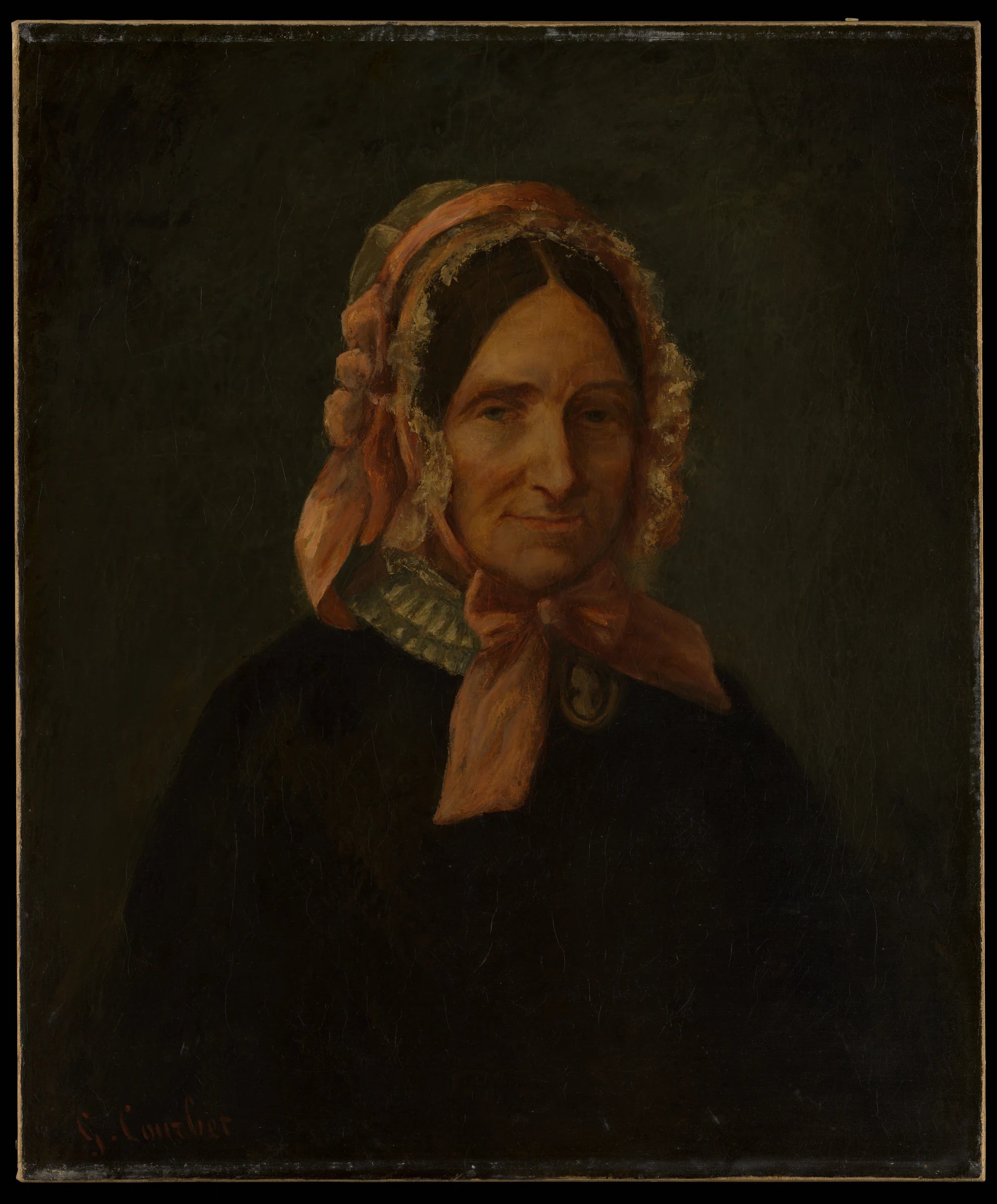Portrait de femme, dit Héloïse Abélard - Gustave Courbet