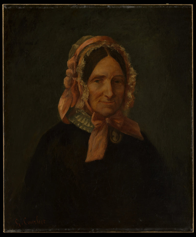 Portrait de femme, dit Héloïse Abélard - Gustave Courbet