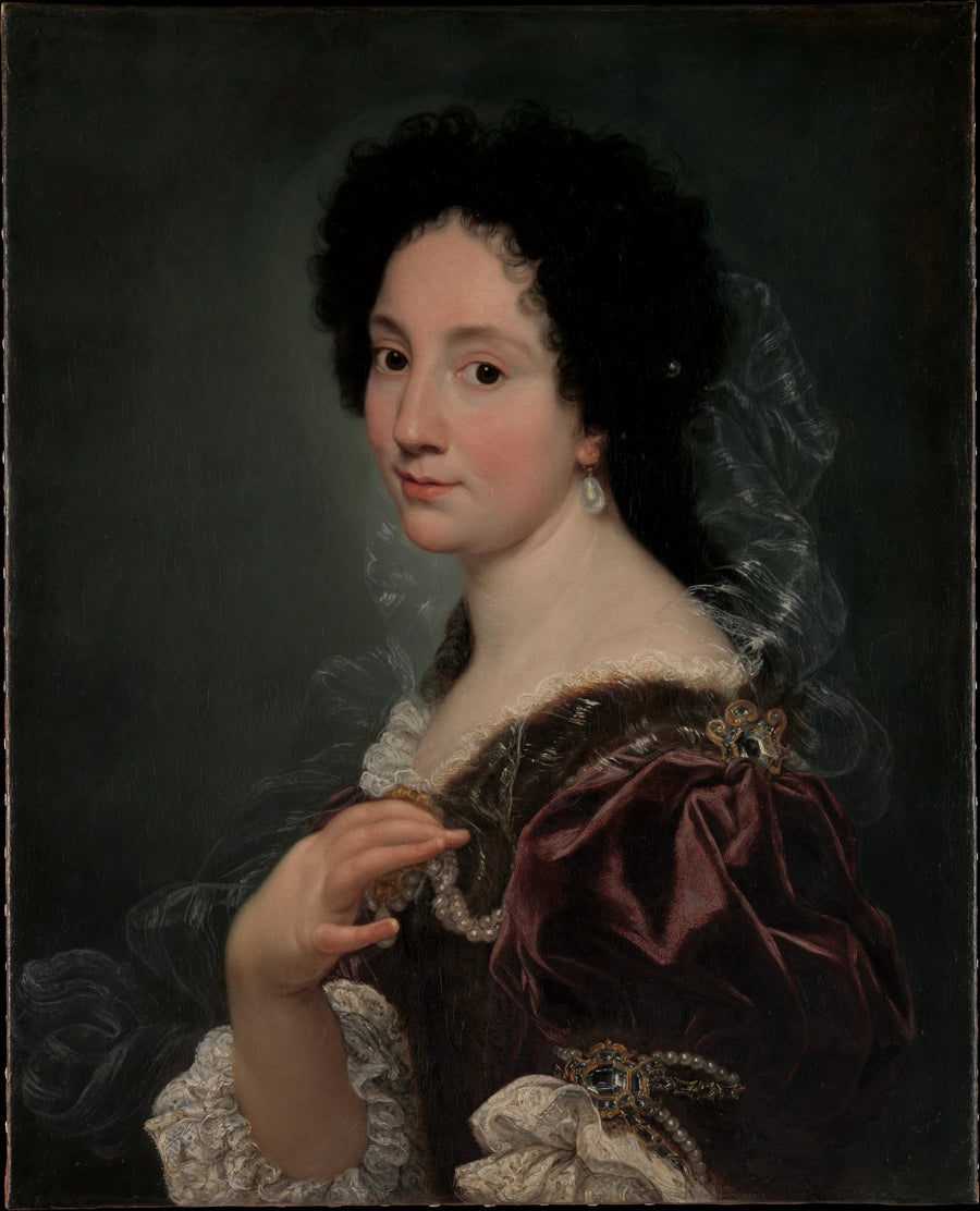 Portrait de femme - Giovanni Battista Gaulli (Il Baciccio)