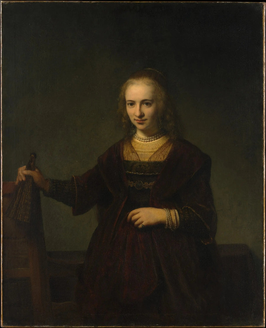 Portrait d’une femme – dans le style de Rembrandt, milieu ou fin des années 1640