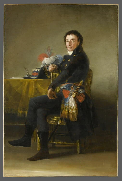 Portrait de Ferdinand Guillemardet - Francisco de Goya y Lucientes