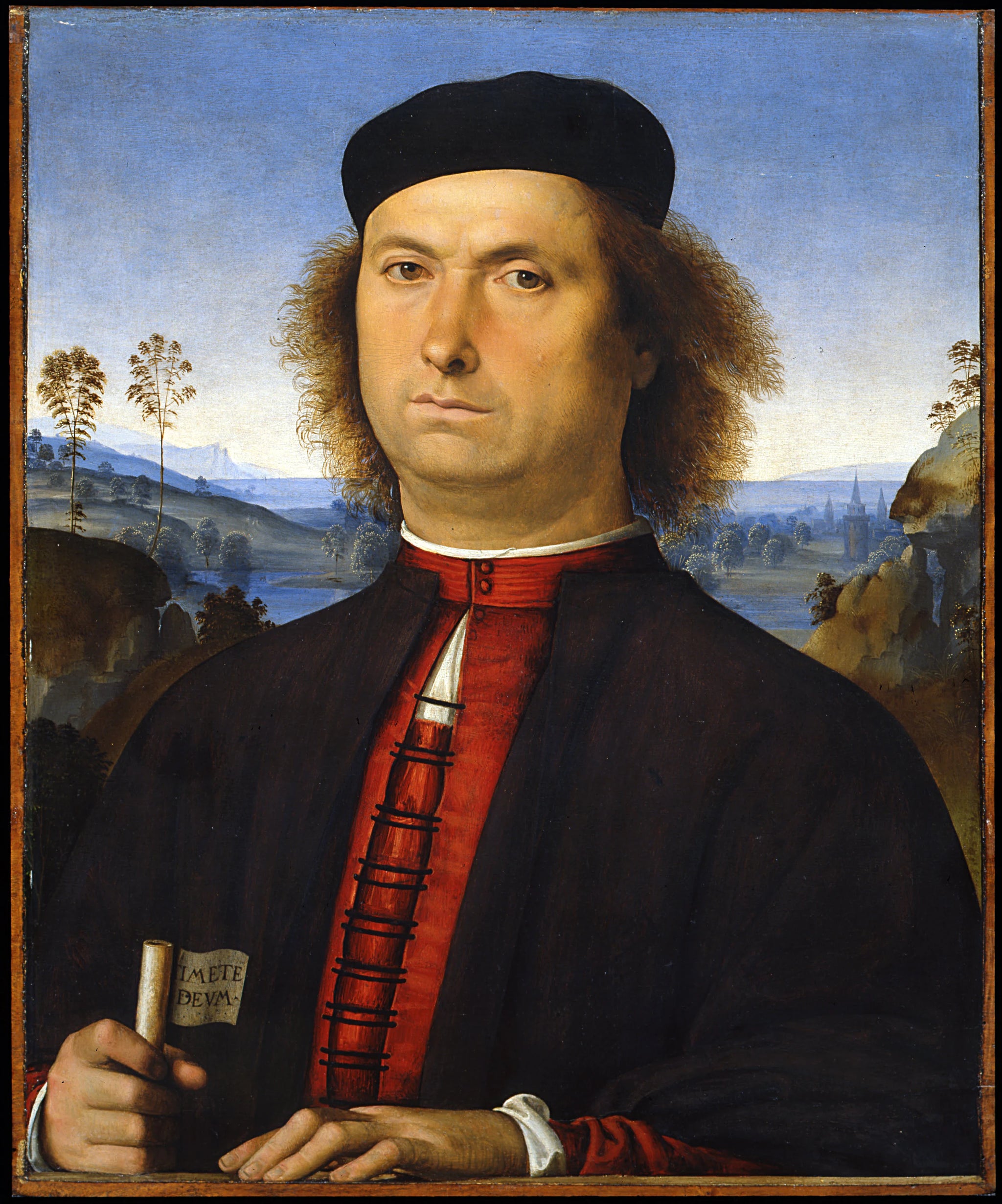 Portrait de Francesco delle Opere - Pietro Perugino