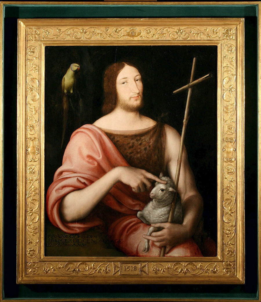 Portrait de François Ier en saint Jean-Baptiste - Polet Couet
