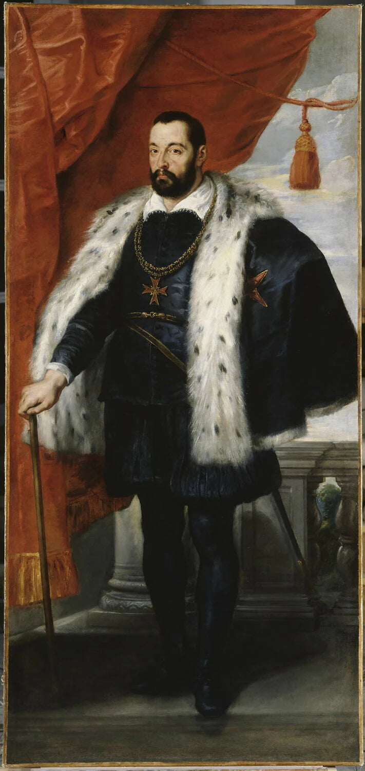 Portrait de François Ier de Médicis (1541-1587), grand-duc de Toscane, fils de Côme Ier et père de Marie de Médicis - Peter Paul Rubens