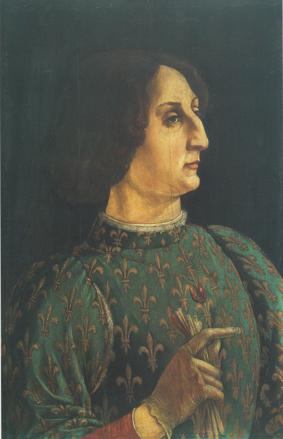 Portrait de Galeazzo Maria Sforza - Piero Pollaiuolo