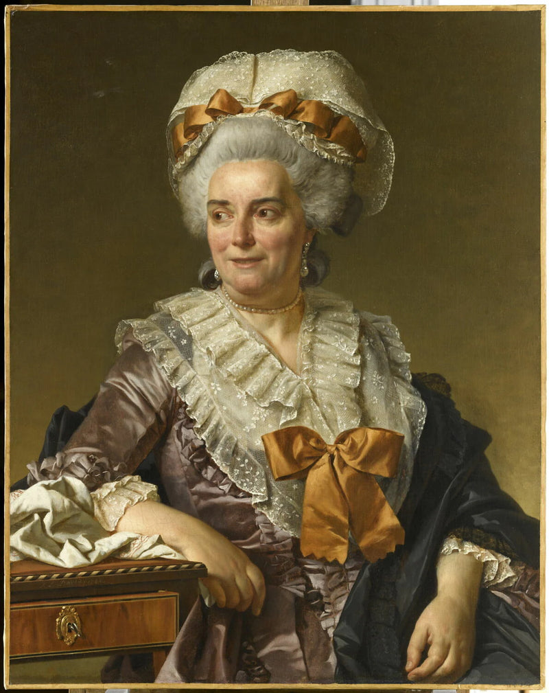 Portrait de Geneviève Jacqueline Pécoul, née Potain (vers 1726-avant 1794), belle-mère de l'artiste - Jacques-Louis David