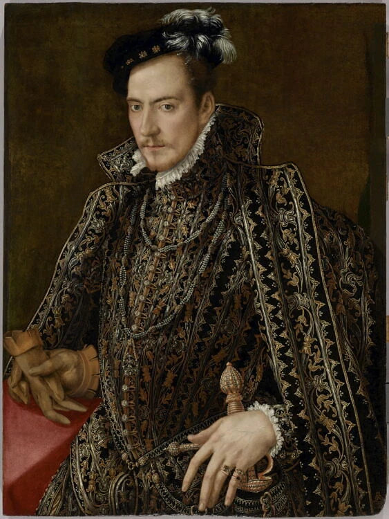 Portrait d'un gentilhomme - Artiste inconnu