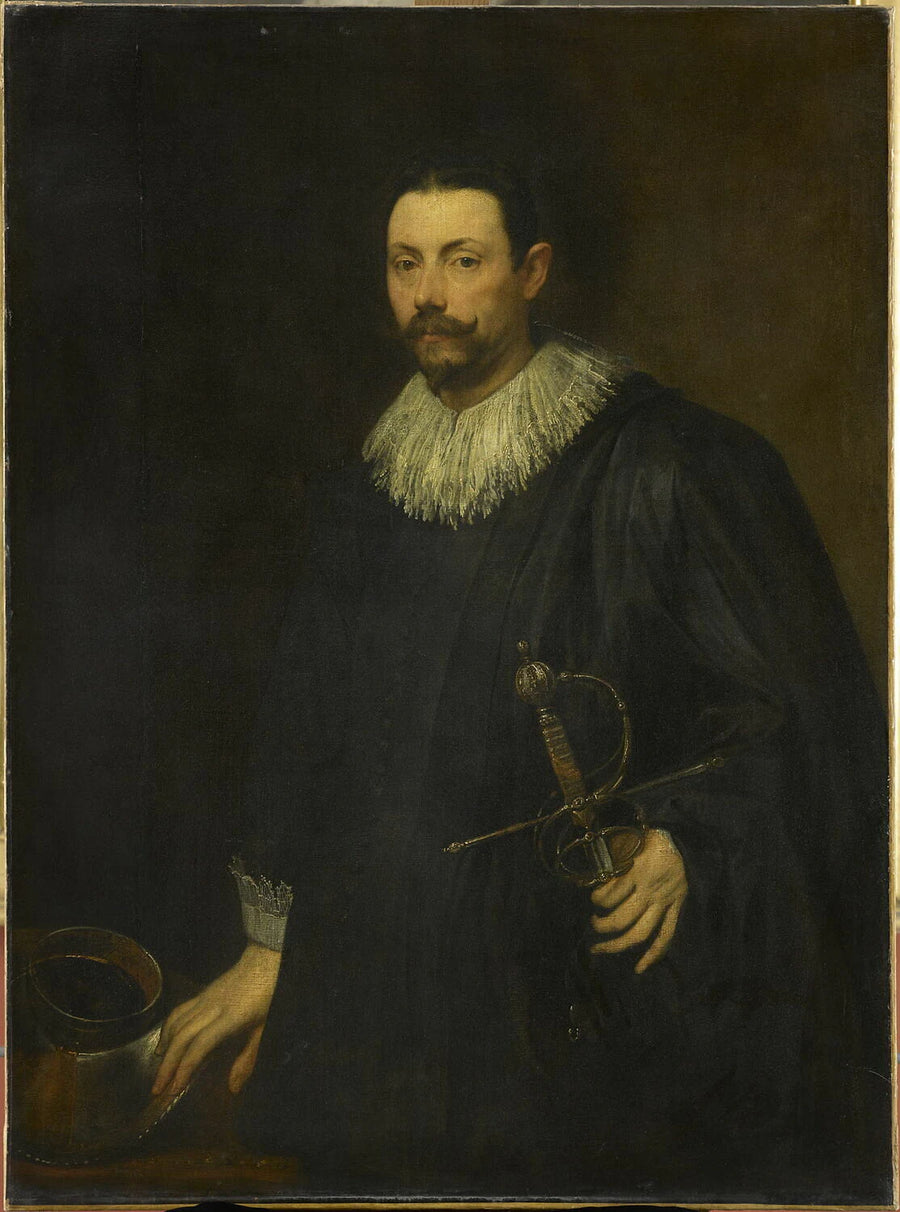 Portrait d'un gentilhomme génois (?), âgé de quarante-deux ans, dit à tort Portrait de Livio Odeschalchi - Antoon van Dyck