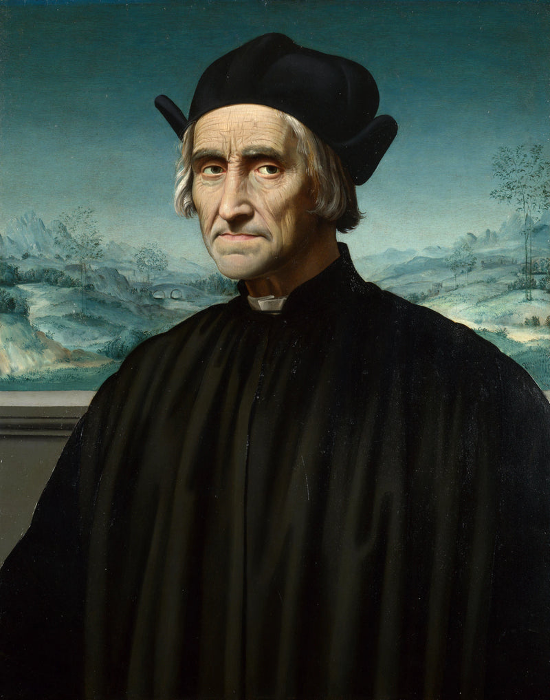 Portrait de Girolamo Benivieni - Ridolfo del Ghirlandaio