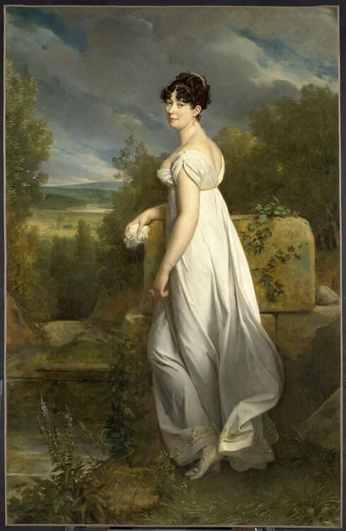 Portrait de Giuseppa Visconti, marquise de Borgoratto (1760-1840) - François Gérard