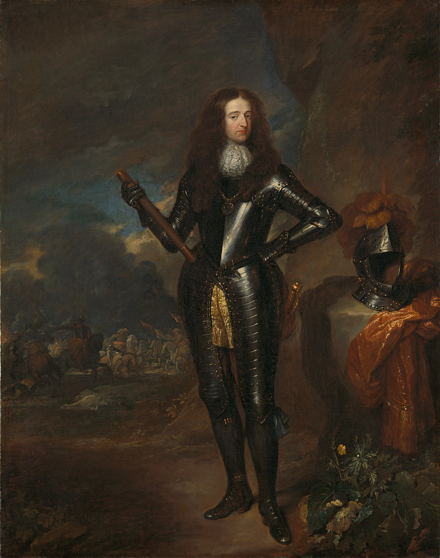 Portrait de Guillaume III, prince d'Orange et roi d'Angleterre depuis 1689 - Caspar Netscher