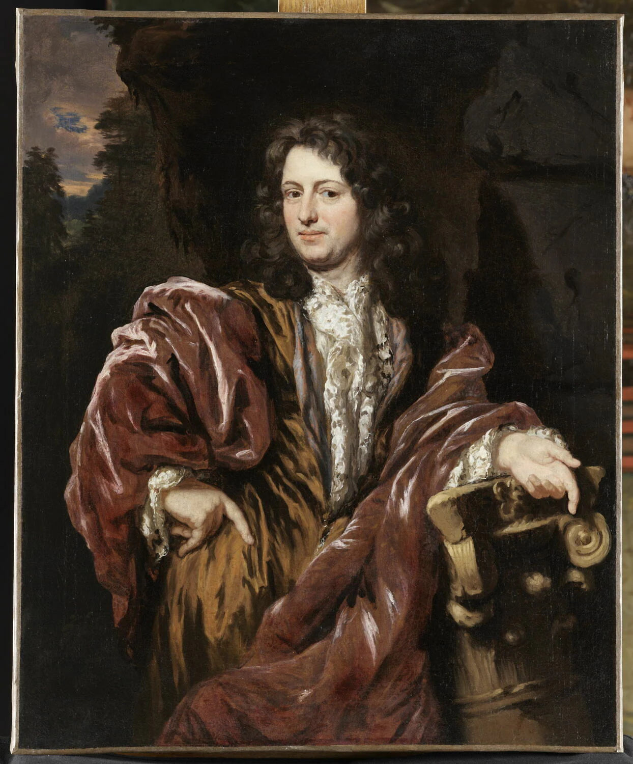 Portrait de Hermanus Amija, époux de Catherine de Vogelaar - Nicolaes Maes
