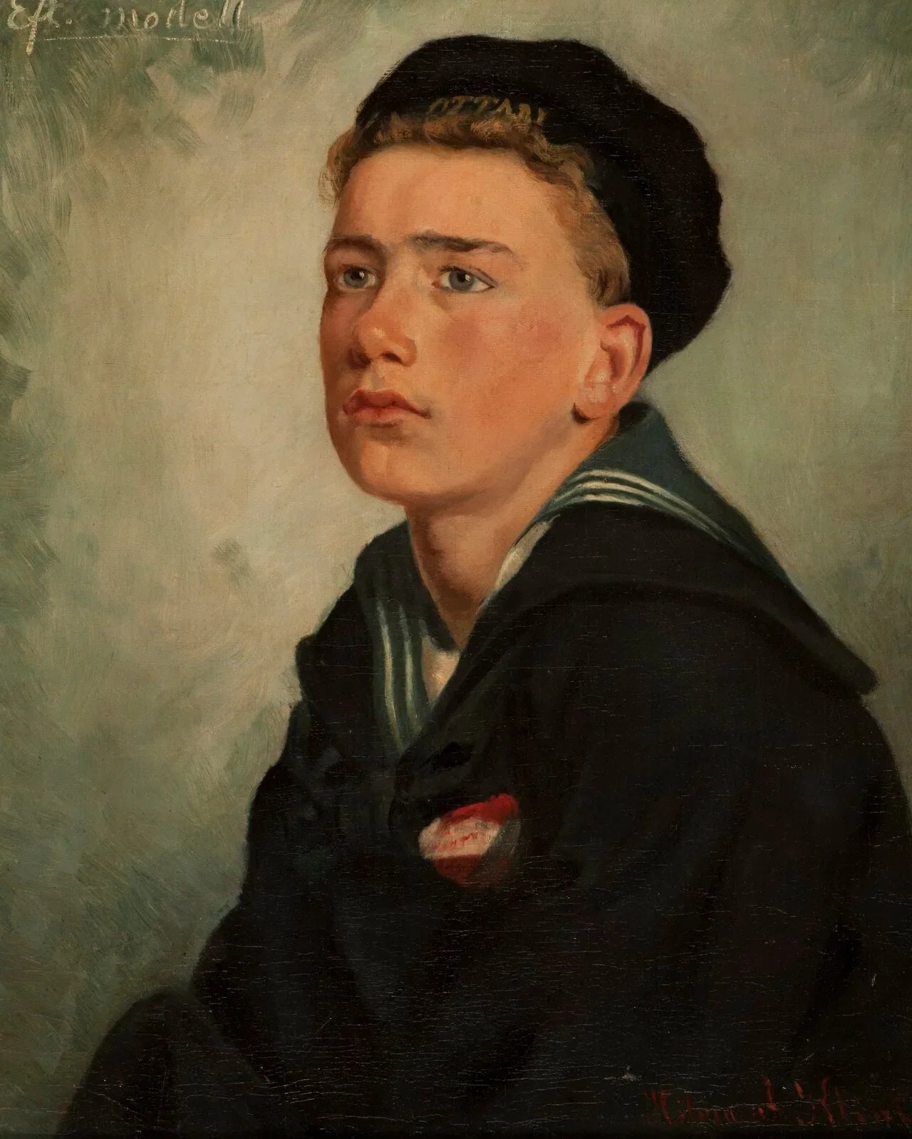 Portrait - Hilma af Klint image 1 copie de tableau peinte à la main