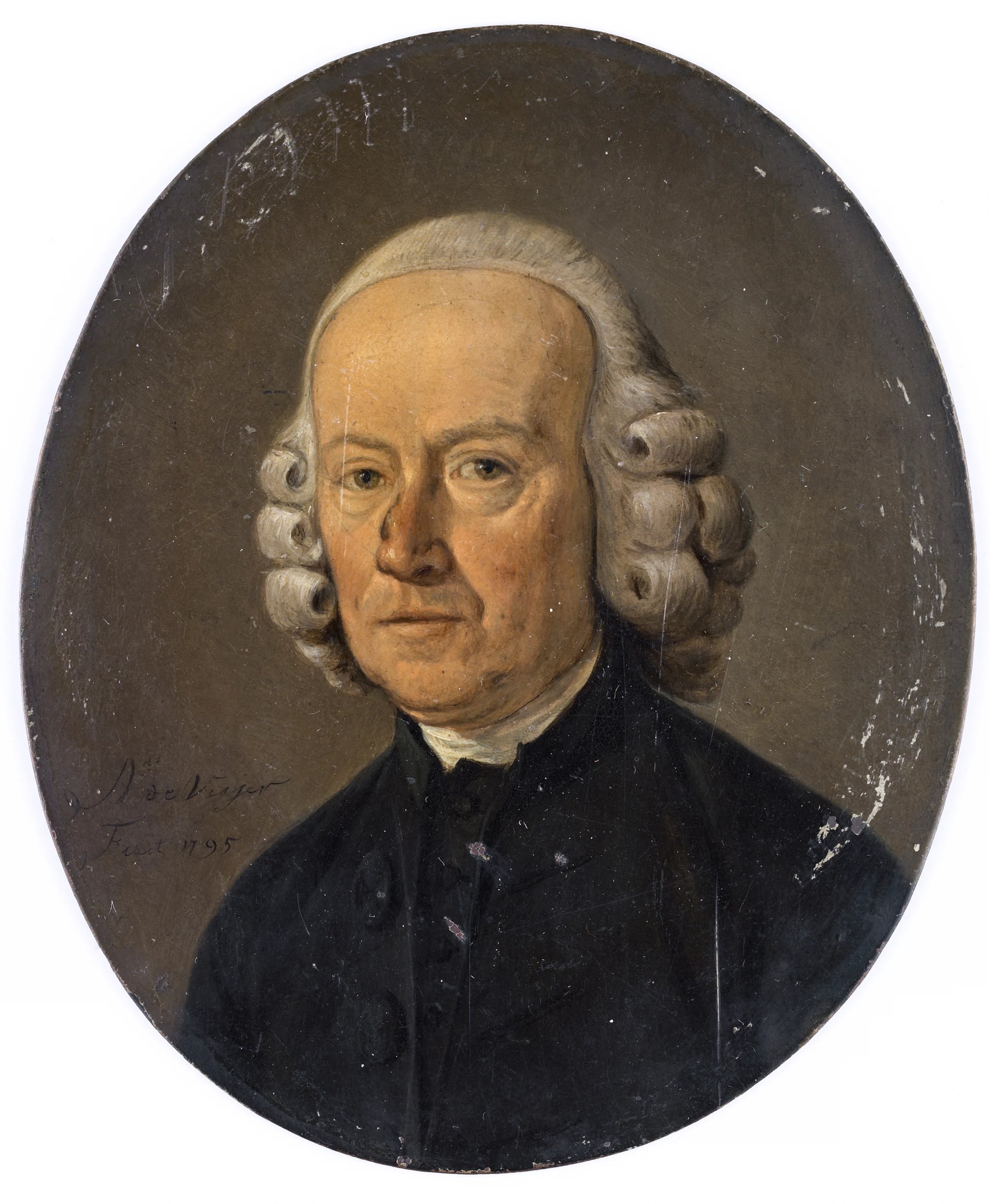Portrait d'un homme - Adrianus de Visser