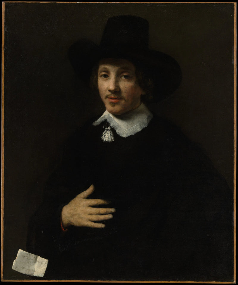 Portrait d'un homme (Autoportrait ?) - Willem Drost