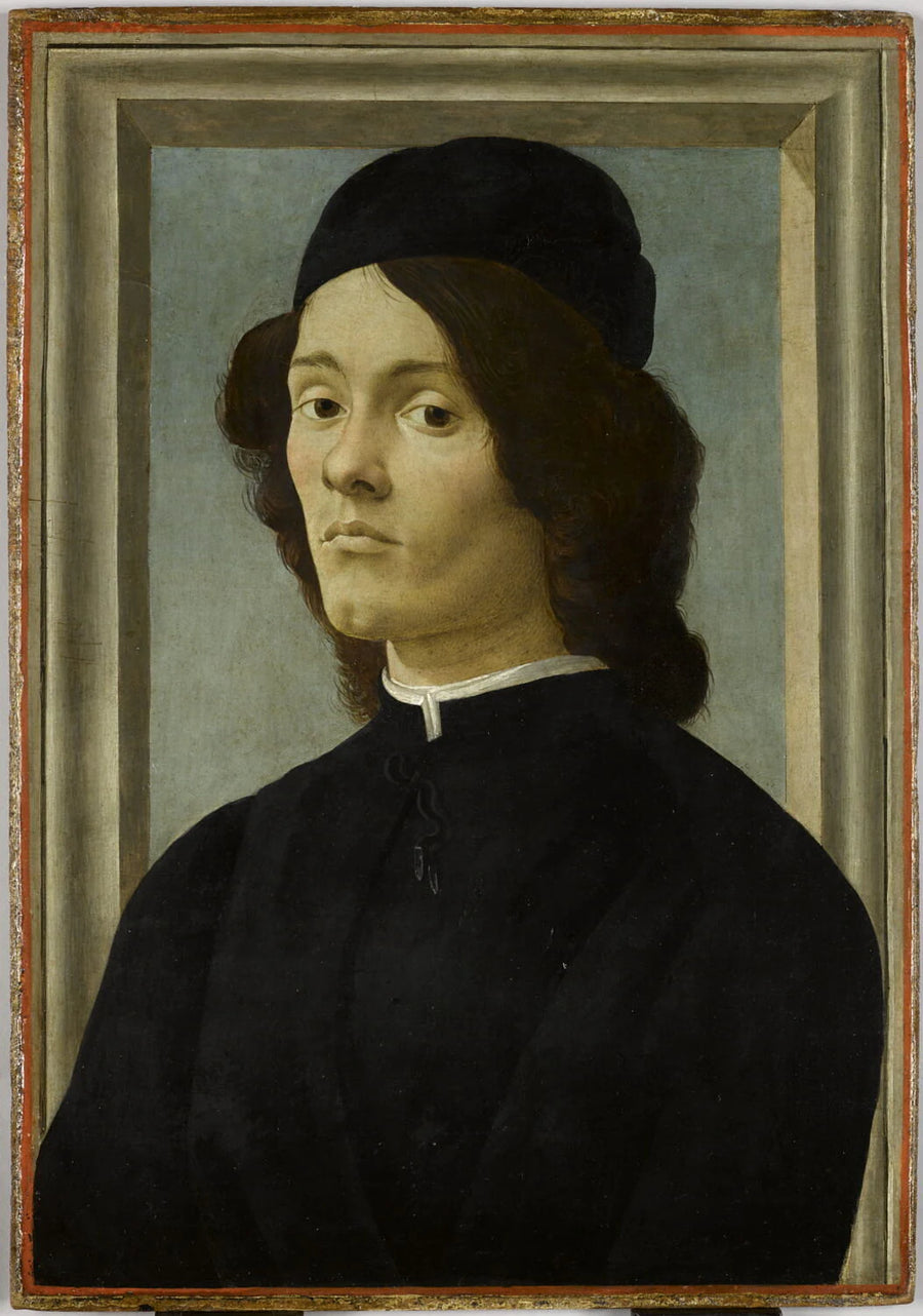 Portrait d'homme - Botticelli, Sandro (Alessandro di Mariano di Sandro Filipepi, dit)