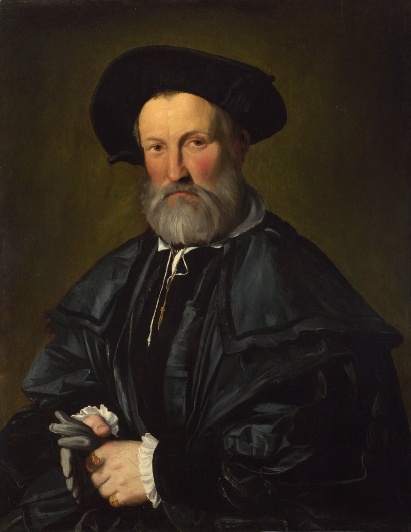 Portrait d'homme - Callisto Piazza