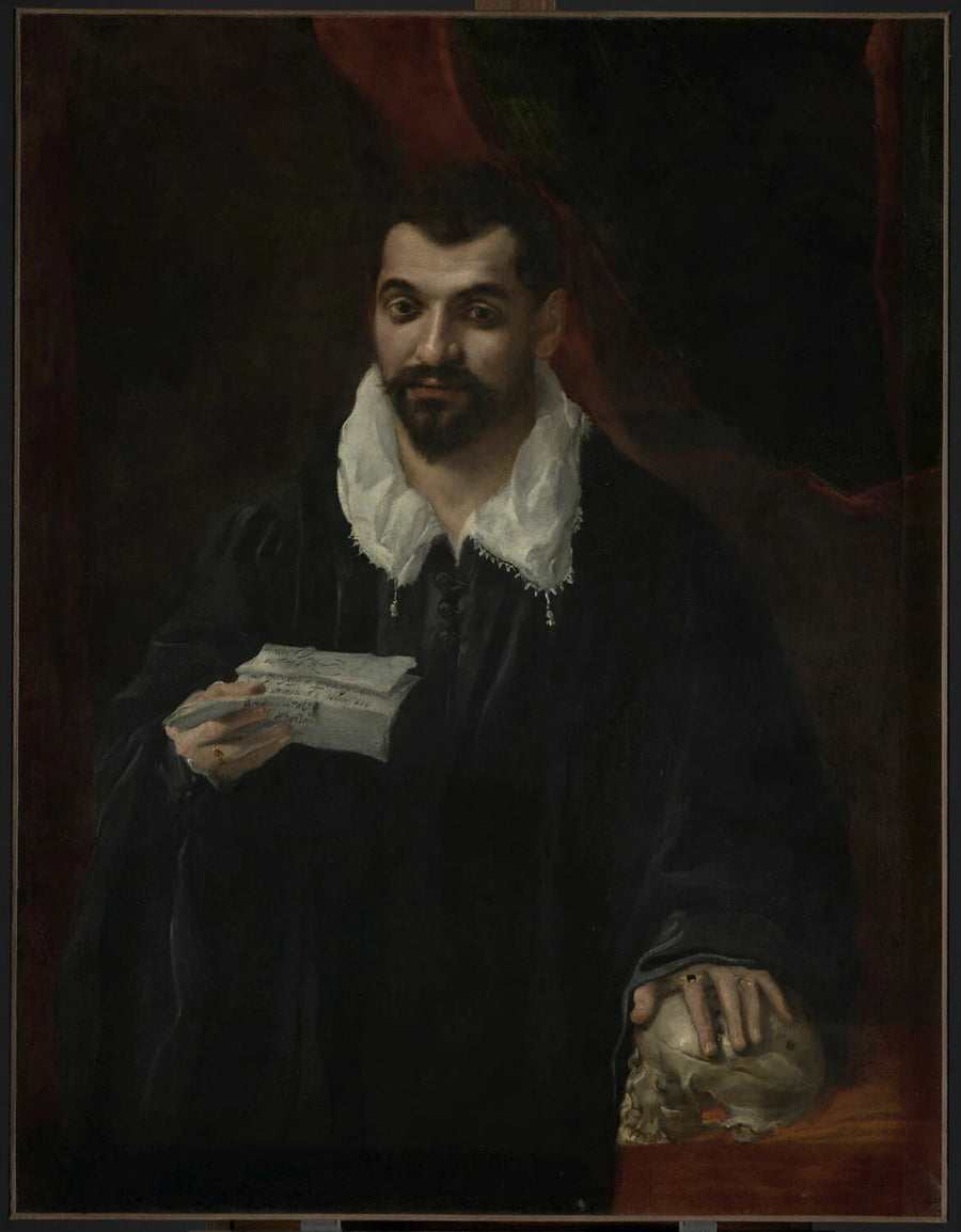 Portrait d'homme, dit autrefois Portrait du docteur Boissy - Annibale Carracci
