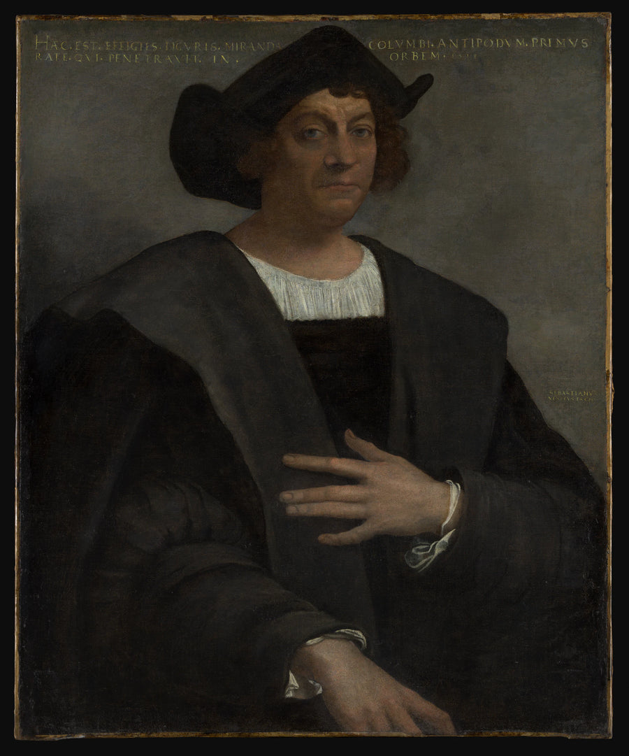 Portrait d'un homme, dit être Christophe Colomb (né vers 1446, mort en 1506) - Sebastiano del Piombo (Sebastiano Luciani)