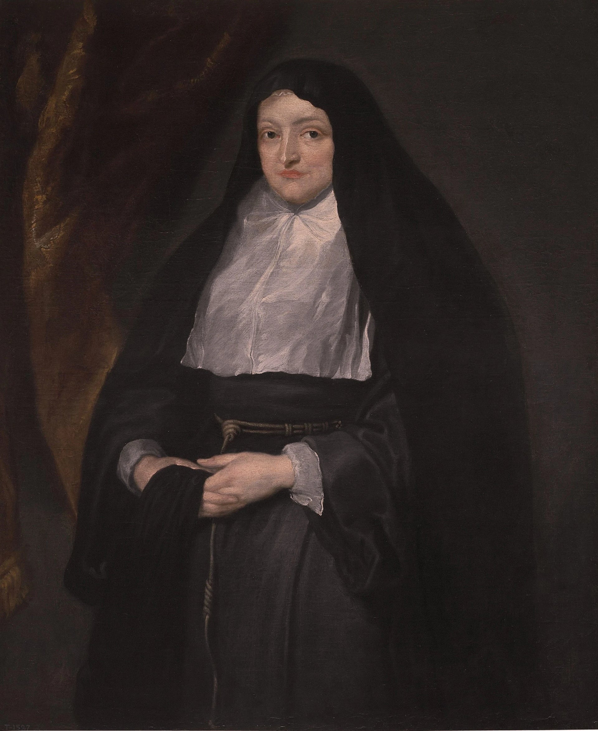 Portrait d'Isabel Clara Eugenia en religieuse - Artiste inconnu